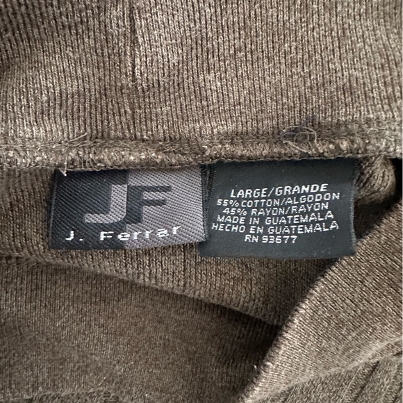 Olive Green High Turtleneck Sweater - Picture 4 of 4